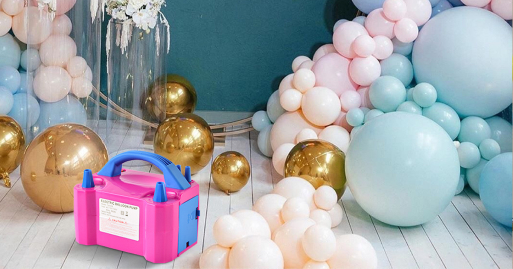 balloon pump with lots of balloons
