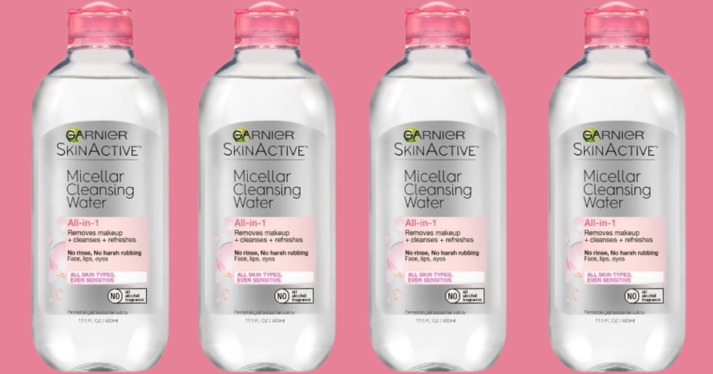 garnier micellar water sample