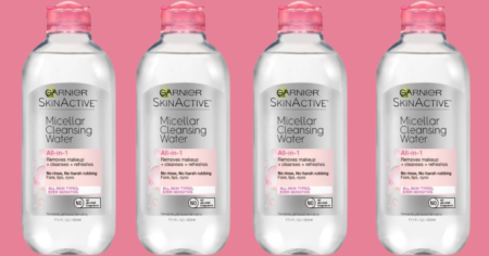 garnier micellar water sample