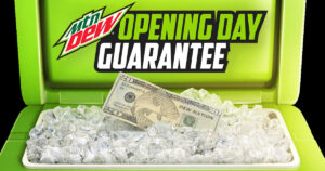 mtn dew opening day guarantee