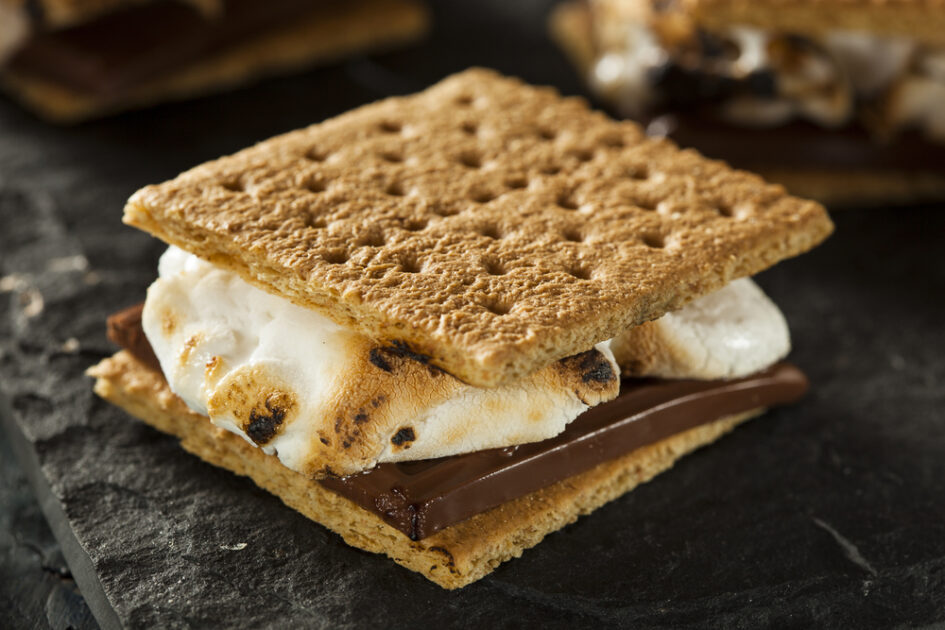 smores on a table