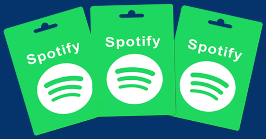 spotify gift card