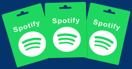 spotify gift card