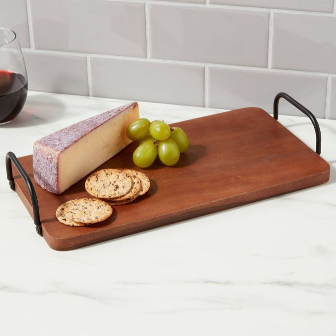 x Wood Serving Board Threshold