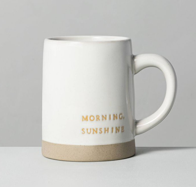 oz Morning Sunshine Stoneware Mug Yellow Hearth Hand™ with Magnolia