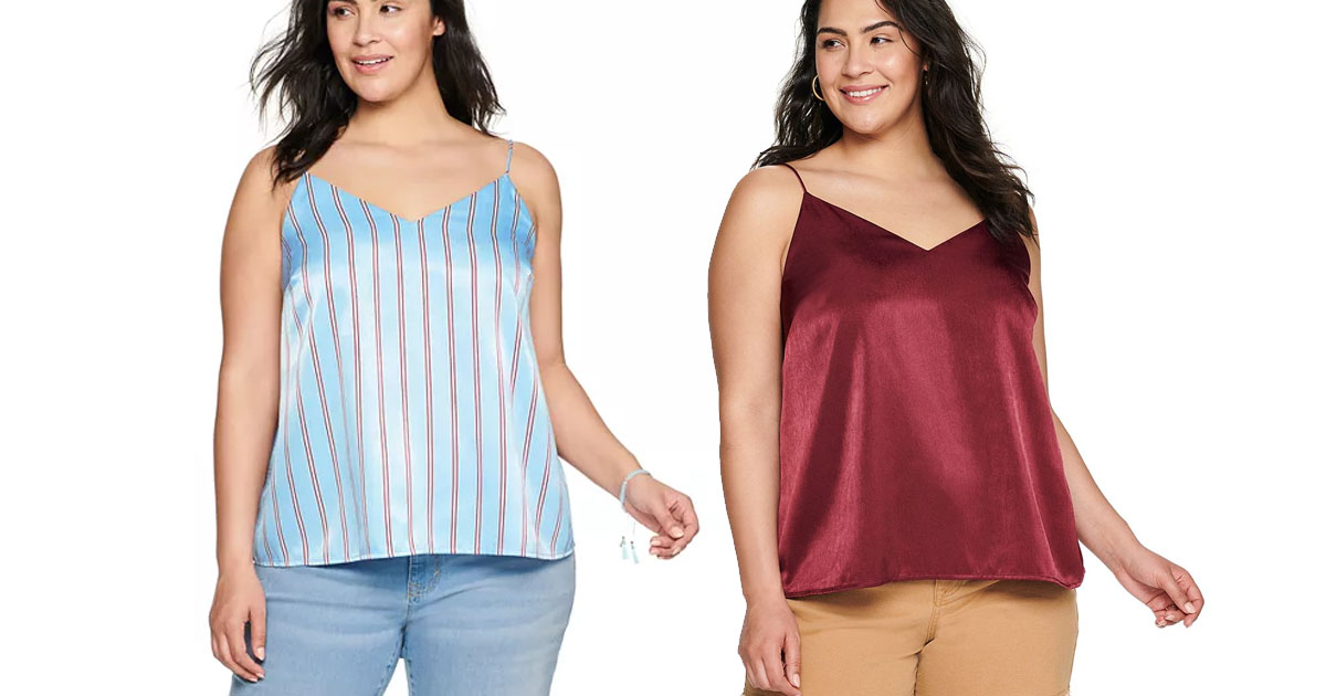 Plus Size Sonoma Goods For Life® Satin Cami