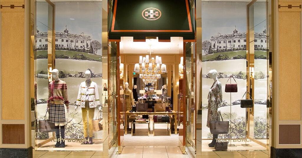 Tory Burch Store Front Cover