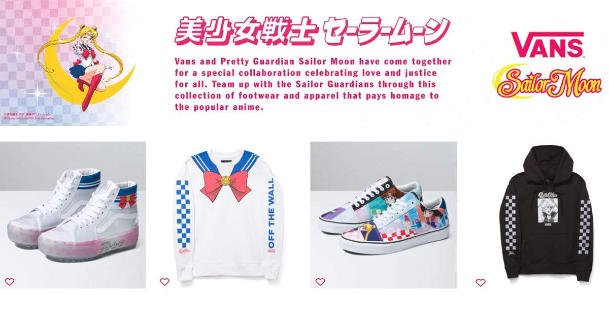 Vans x Sailor Moon