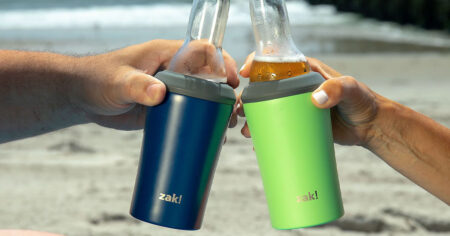 Zak Designs S in Insulated Can Bottle Coolers w Boxes