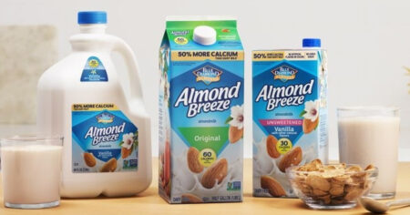 blue diamond almond milk