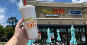 kendall tropical smoothie