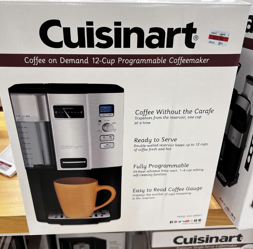 macys cuisinart coffee maker