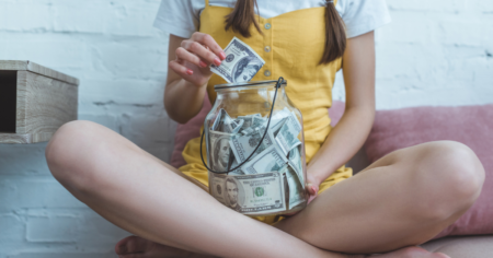 money jar girl