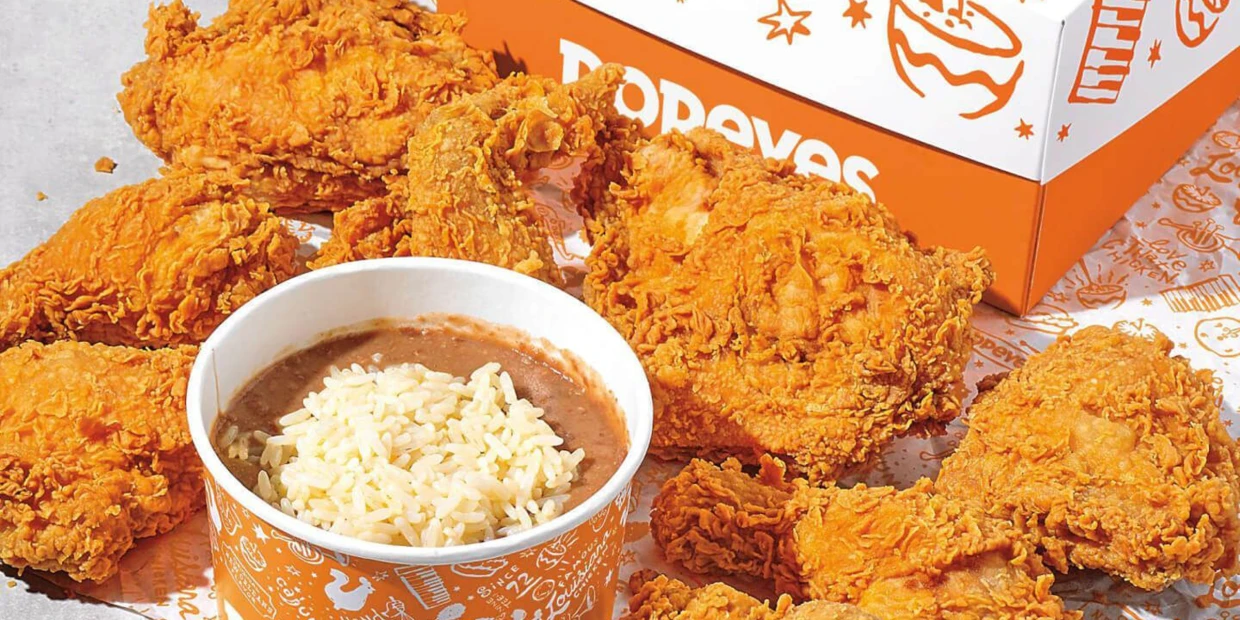 popeyes chicken anniversary x bn f faf