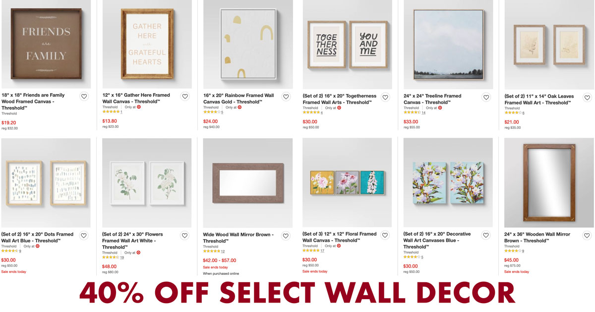 select wall decor sale target