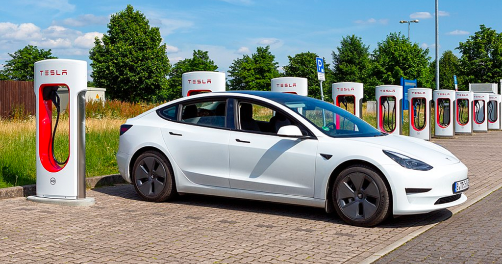 tesla supercharing x