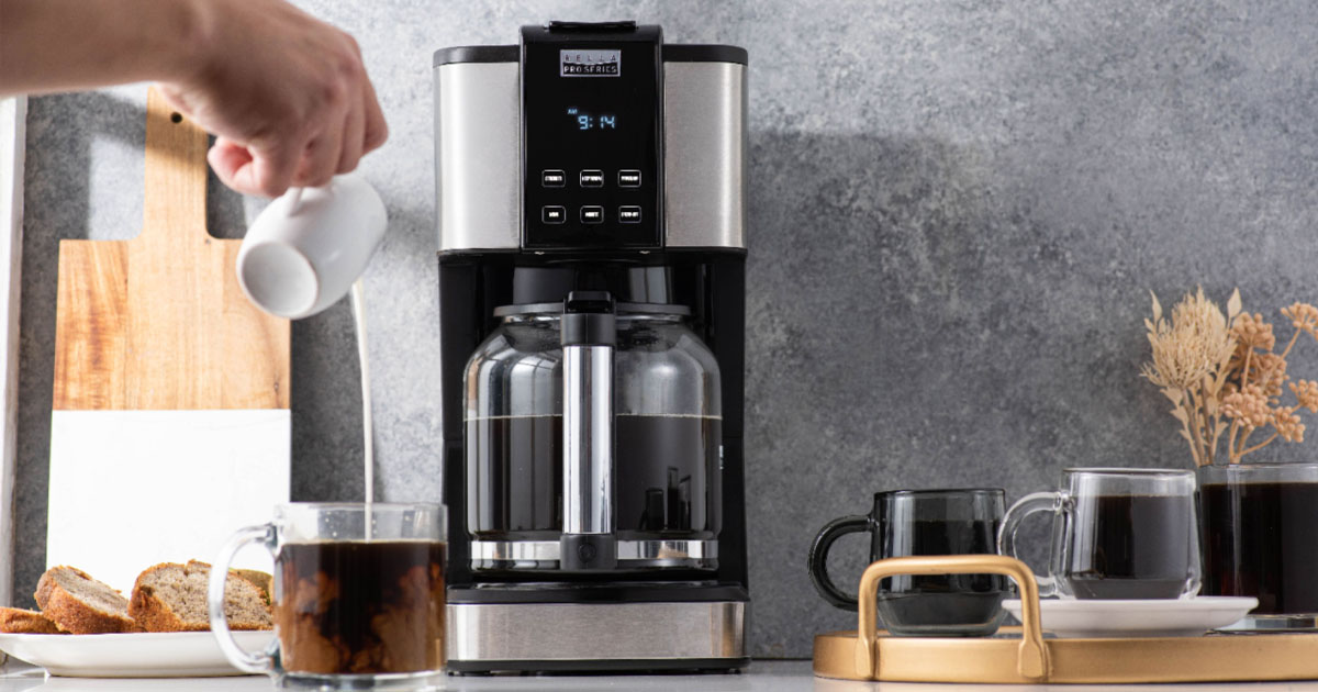 Bella Pro Series Cup Touchscreen Coffee Maker