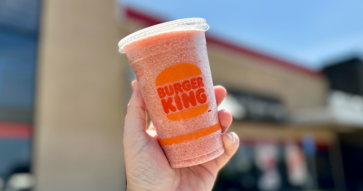 Burger King Frozen Drink Kendall