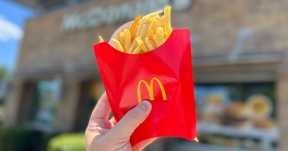 kendall mcdonalds fries