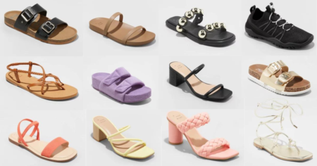 target buy get free sandals