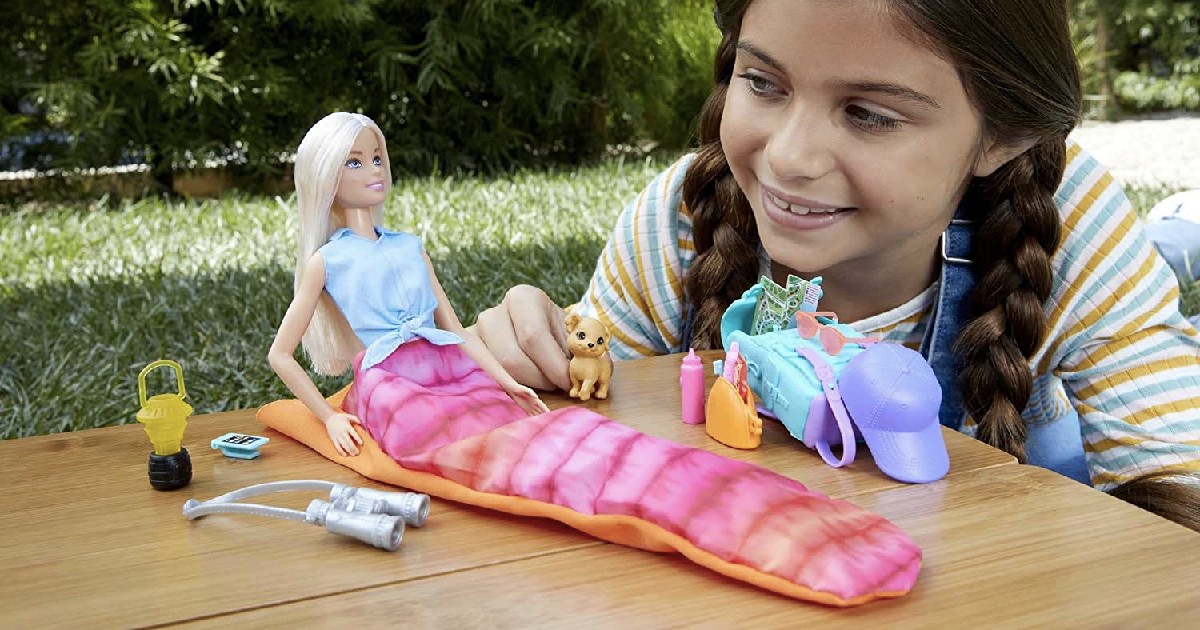 Barbie Camping