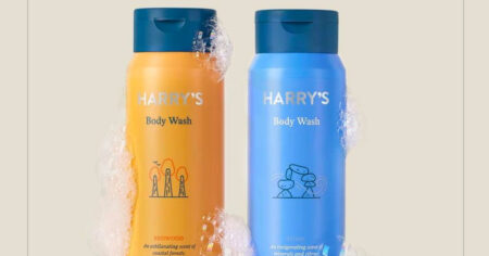 harrys body wash