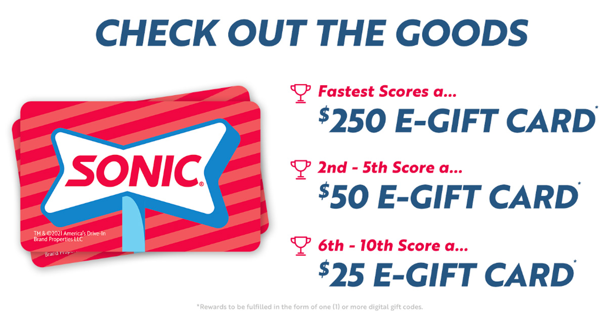 sonic quikly giveaway