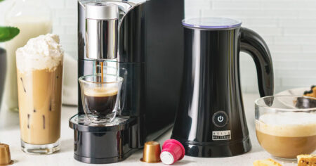 Bella Pro Series Capsule Coffee Maker and Milk Frother