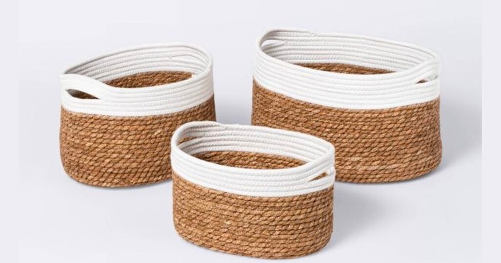 Cloud island baskets