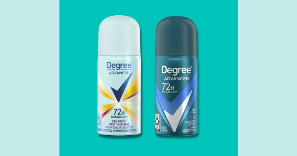 Degree Dry Spray