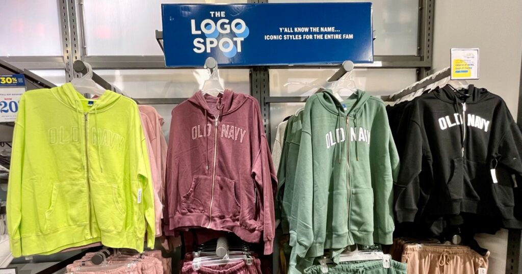 old navy branded