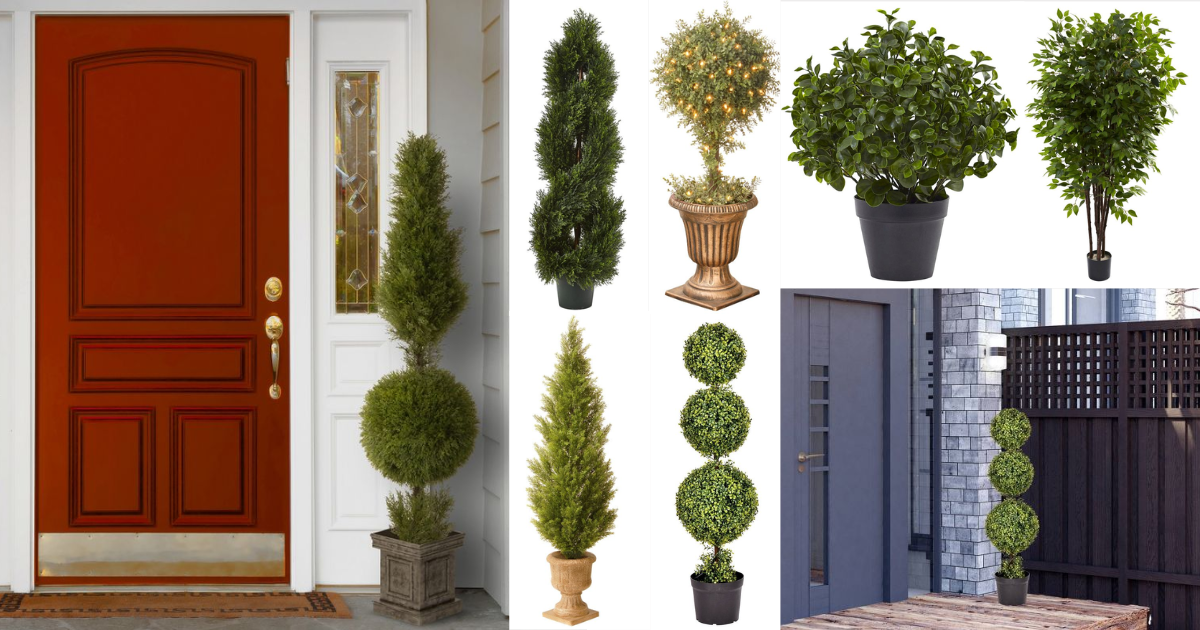 target home decor topiary