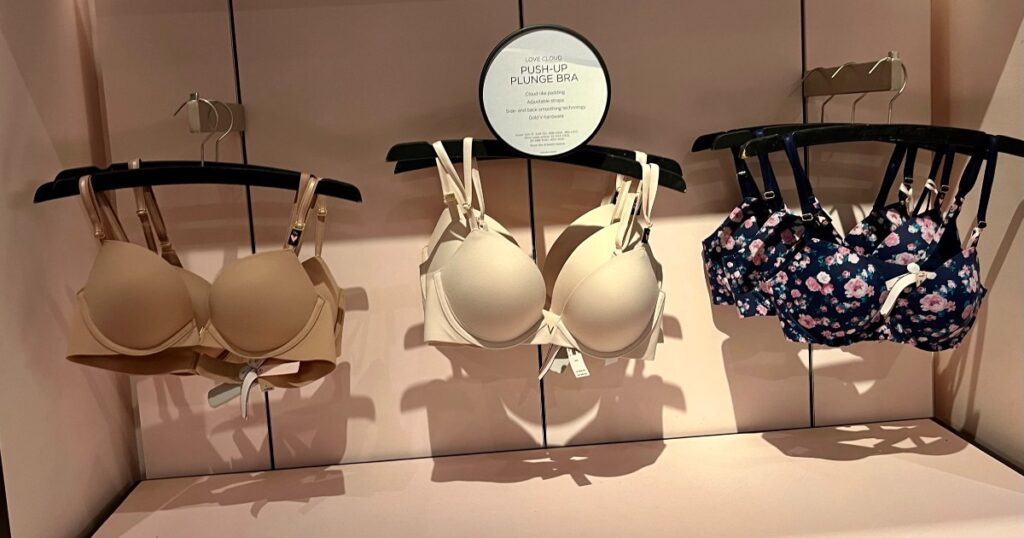vs hanging bras
