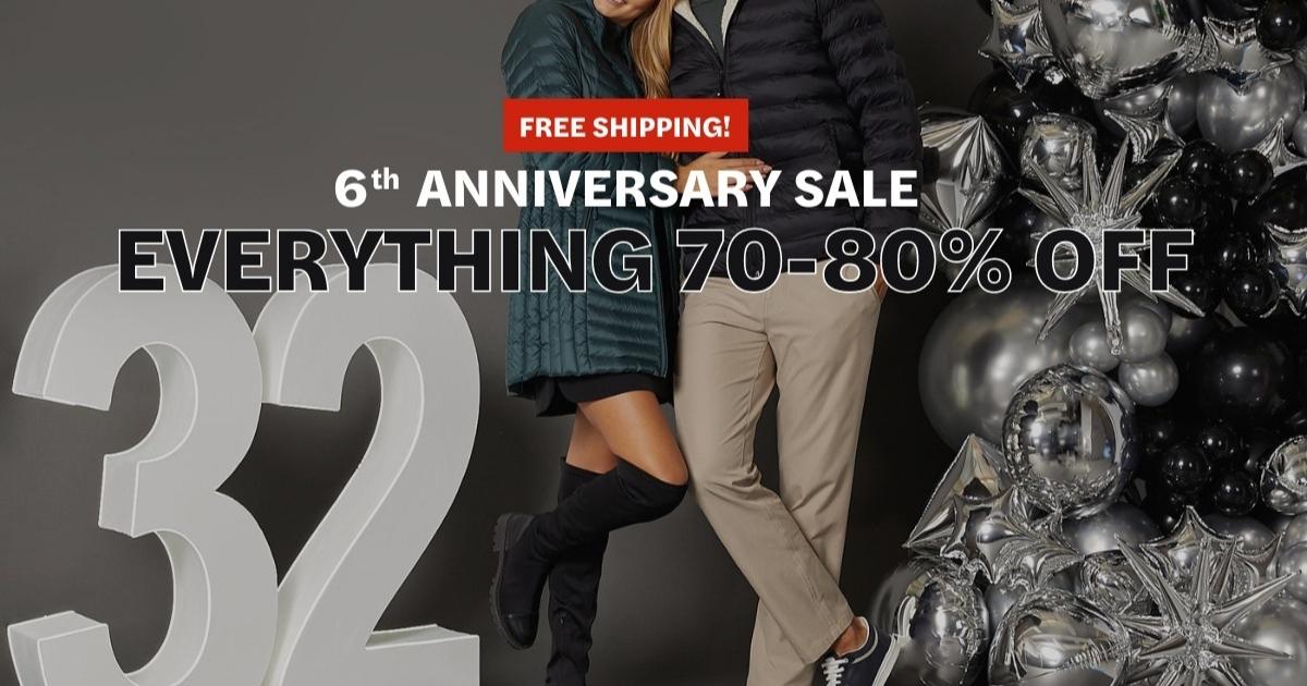 Degrees Anniversary Sale