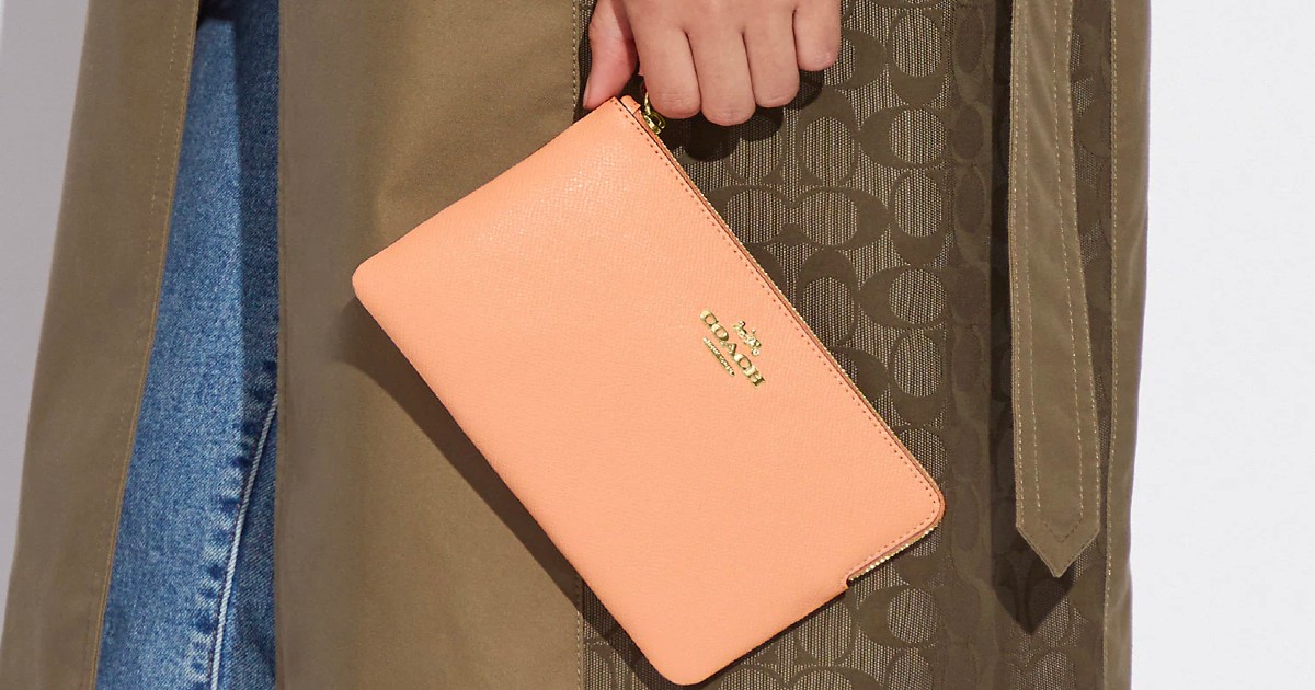 Coach Large Wristlet