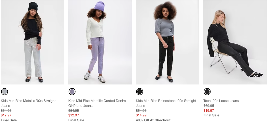 Girls Jeans Girls Jeans