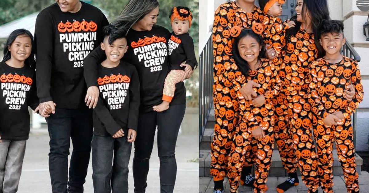 The Childrens Place Pumpkin Matching Clothing