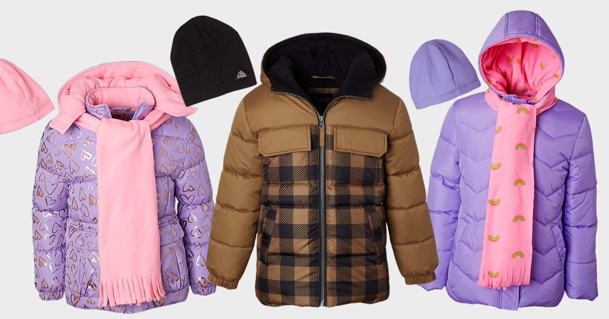 Zulily Kids Puffer Coat Sets