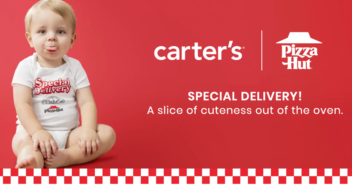 carters pizza hut collab