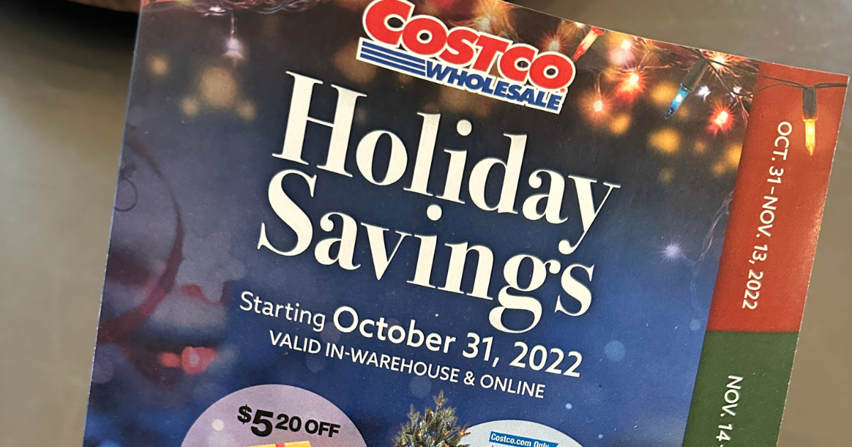 Costco holiday savings booklet