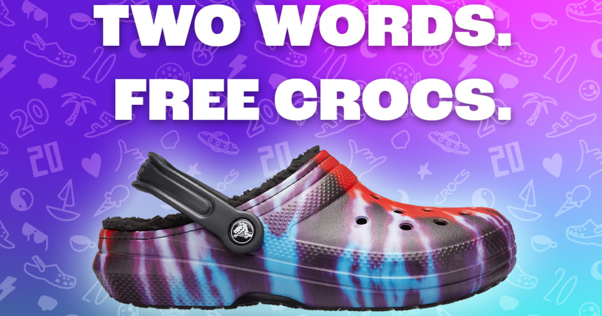 free crocs