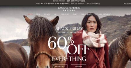 Banana Republic Factory Black Friday Sale