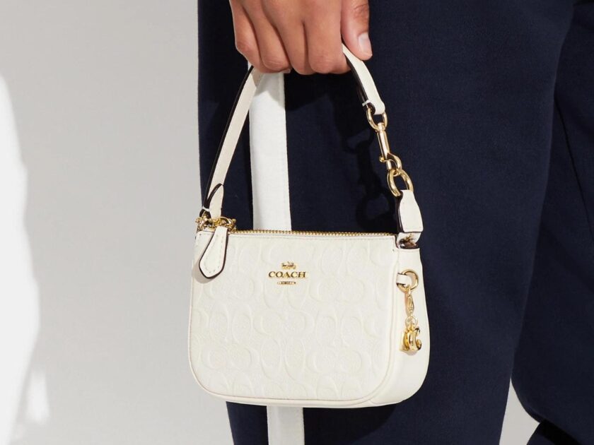 Coach Boxed Nolita in Signature Leather