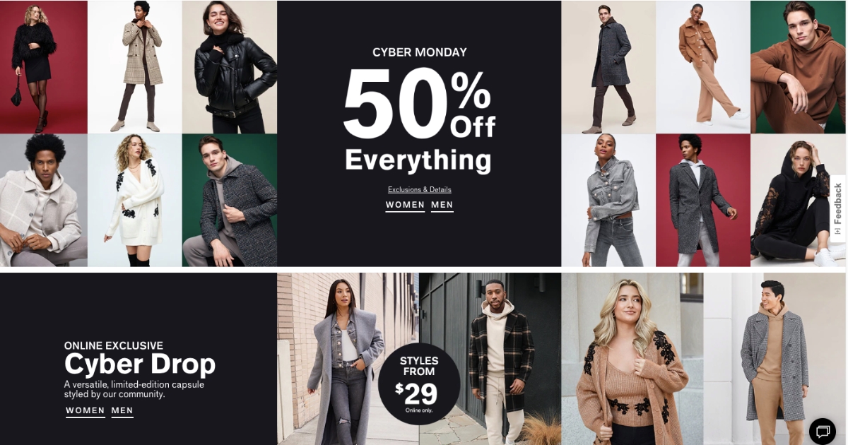 Express Cyber Monday Sale