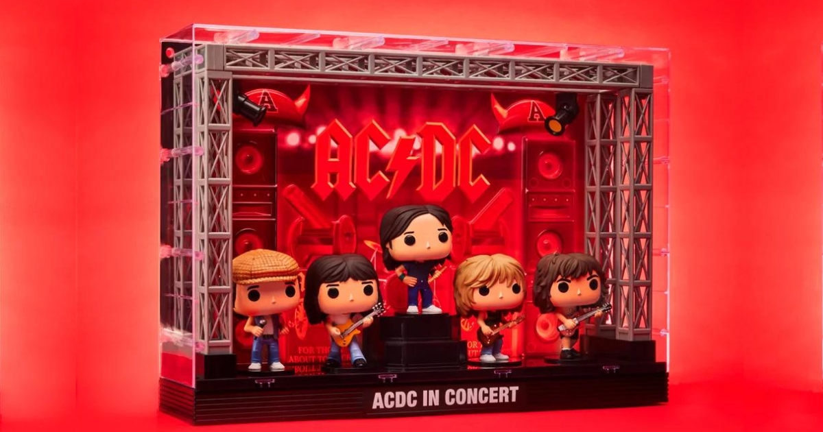 Funko Pop Moment Deluxe ACDC in Concert