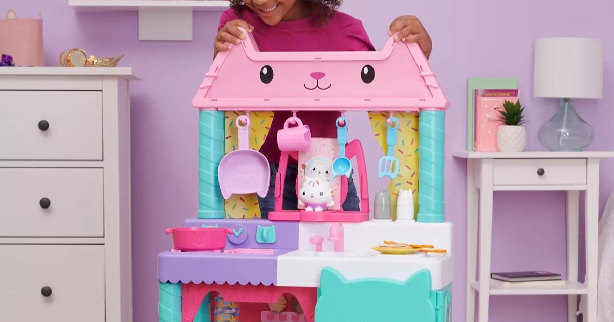 Gabbys Dollhouse Cakey Kitchen Set