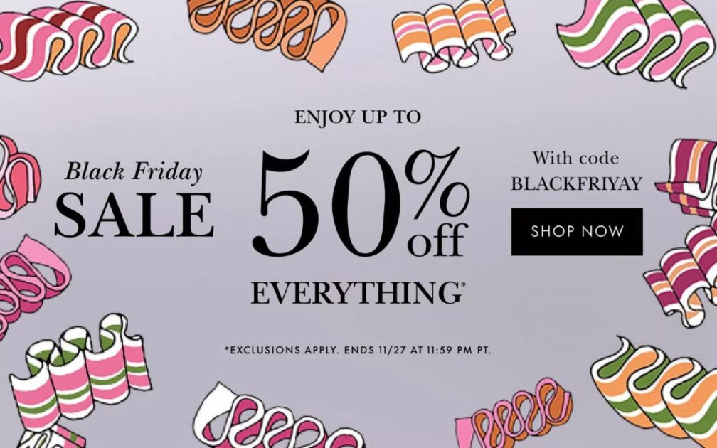 Kate Spade Black Friday Sale e