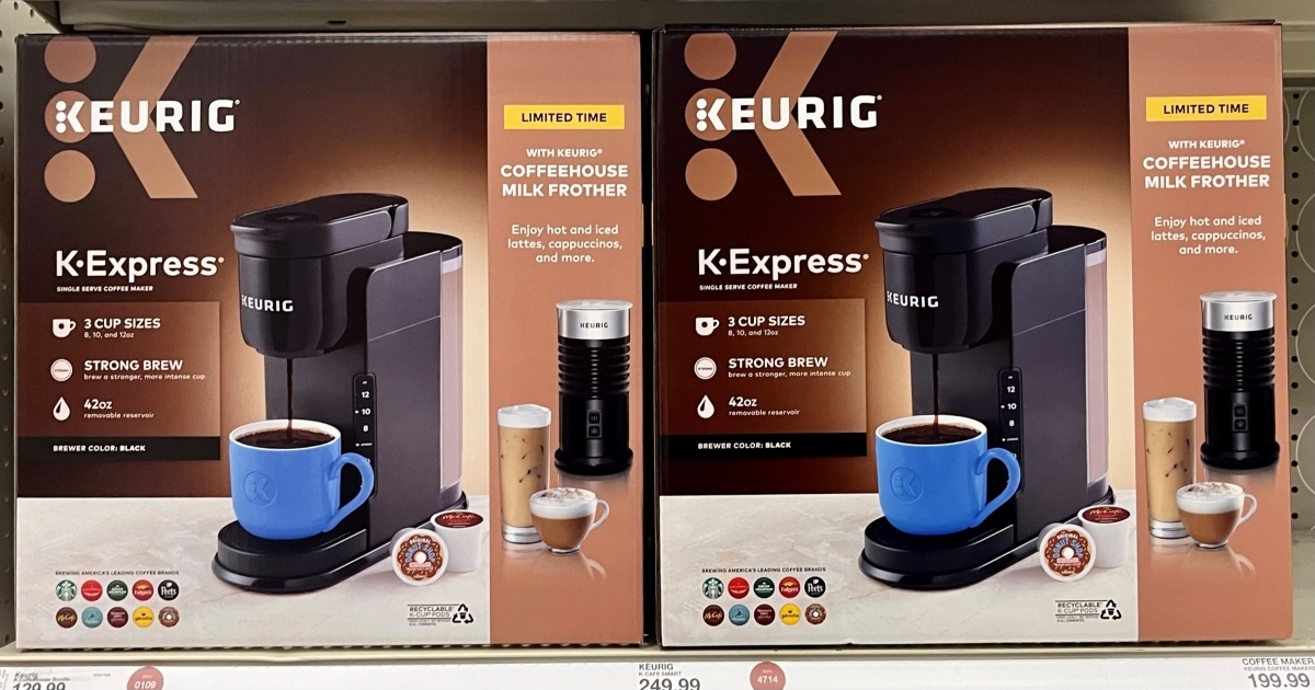 Keurig K Express Coffee Maker w Milk Frother