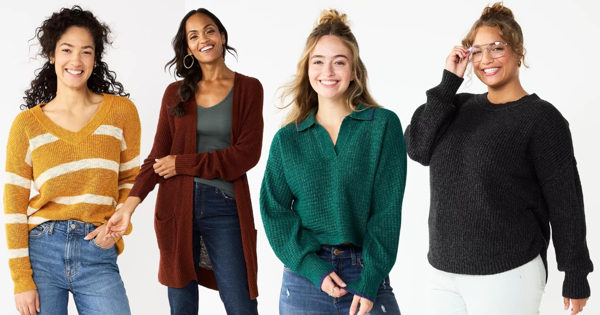 Kohls Womens Sweaters