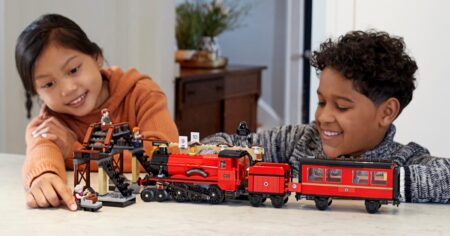 LEGO Harry Potter Hogwarts Express Model Train Building Set